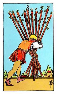 Read more about the article Tarot: ten of wands