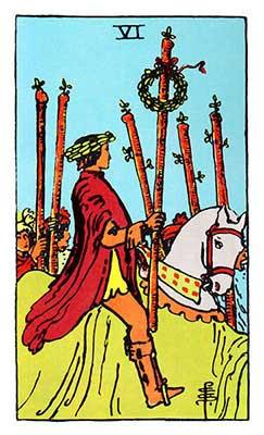 Read more about the article Tarot: six of wands