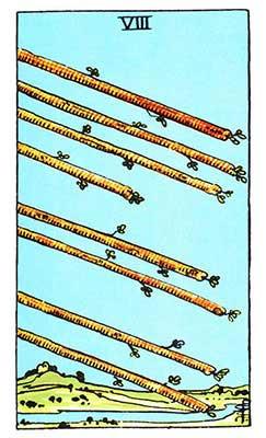 Read more about the article Tarot: eight of wands