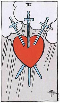 Read more about the article Tarot: three of swords