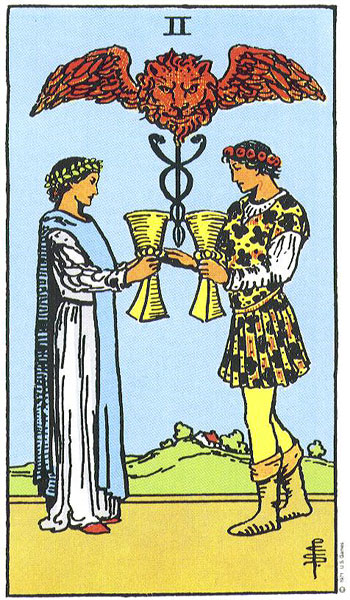 Read more about the article Tarot: two of cups