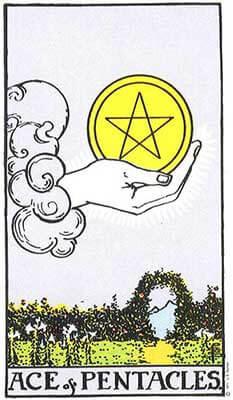 Read more about the article Tarot: ace of pentacles