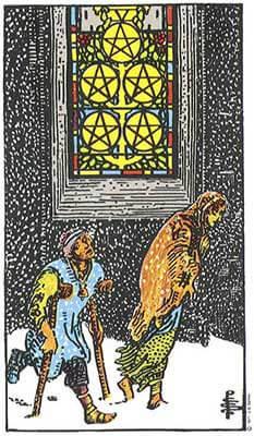 Read more about the article Tarot: five of pentacles