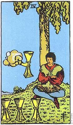 Read more about the article Tarot: four of cups