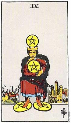 Read more about the article Tarot: four of pentacles