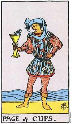 Read more about the article Tarot: page of cups