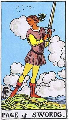 Read more about the article Tarot: page of swords