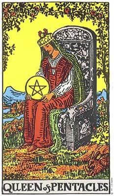 Read more about the article Tarot: queen of pentacles