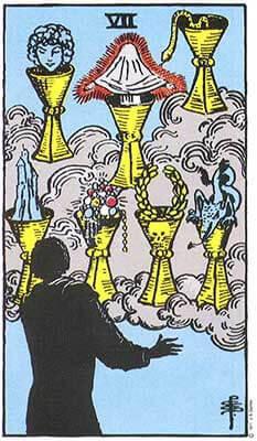 Read more about the article Tarot: seven of cups