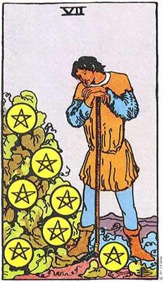 Read more about the article Tarot: seven of pentacles